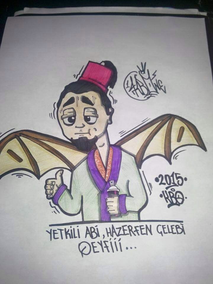 Graffiti Sketch - Photo by KBOne - character