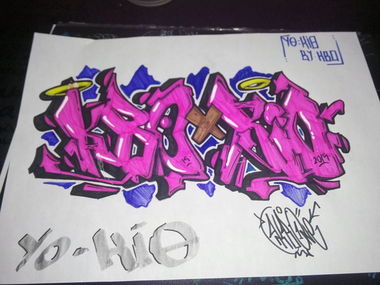 Graffiti Sketch - Photo by KBOne