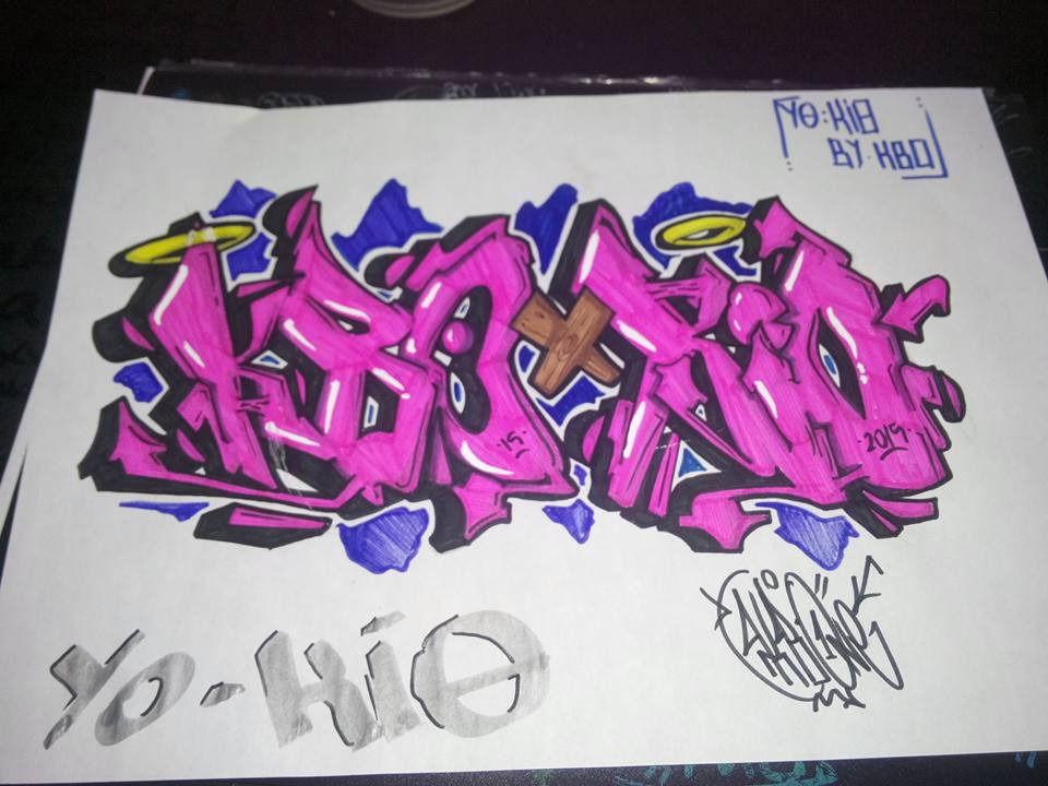 Graffiti Sketch - Photo by KBOne