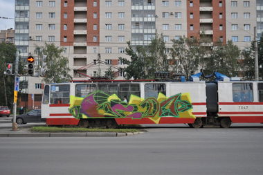 Graffiti Train - Photo by KEDR - BEDA, KEDR (2012)