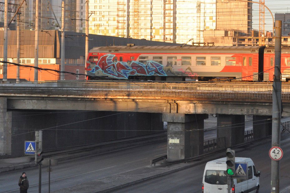Graffiti Train - Photo by KEDR - BEDA, KEDR (2012)