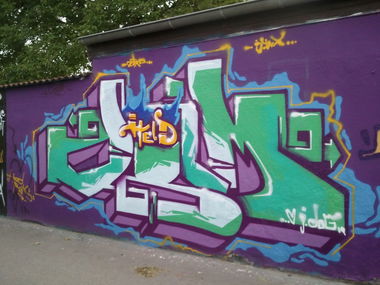 Graffiti Wall - Photo by KEINEAHNUNG - dsim, hr, mainz (2012)