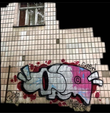 Graffiti Bombing in Rivne - Photo by KEMO (2022)