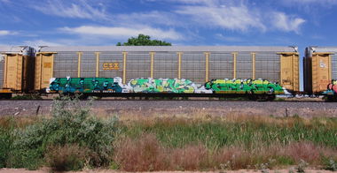 Graffiti Train - Photo by KEPhotos (2021)