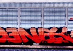 Graffiti Train in United states - Photo by KEPhotos (2021)