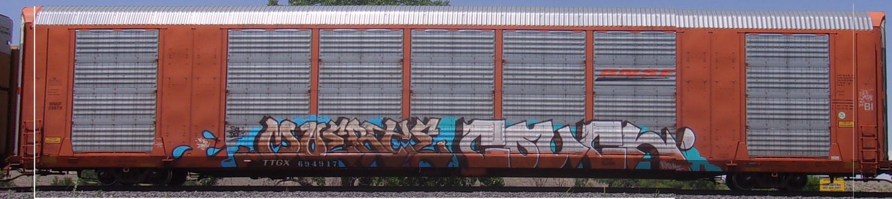 Graffiti Train in United states - Photo by KEPhotos (2021)