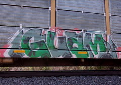 Graffiti Train in United states - Photo by KEPhotos (2017)