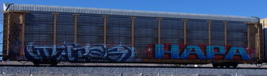 Graffiti Train in United states - Photo by KEPhotos (2020)