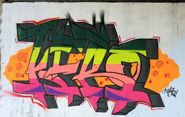 Graffiti Wall in Windeck - Photo by KERO - kero, schladern, style