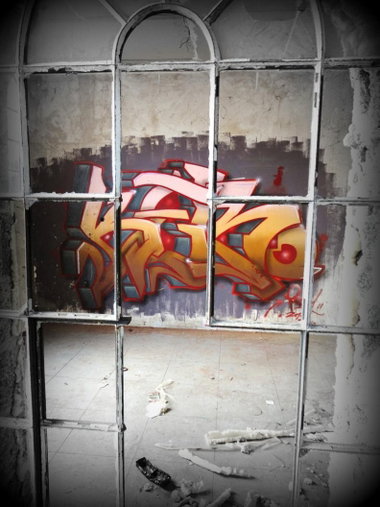 Graffiti Wall in Windeck - Photo by KERO - kero, elmores, schladern