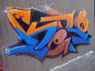 Graffiti Wall in Betzdorf - Photo by KERO - kero, belton, molotow