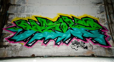 Graffiti Wall - Photo by KEUZ - graffiti, wildstyle, russia (2015)