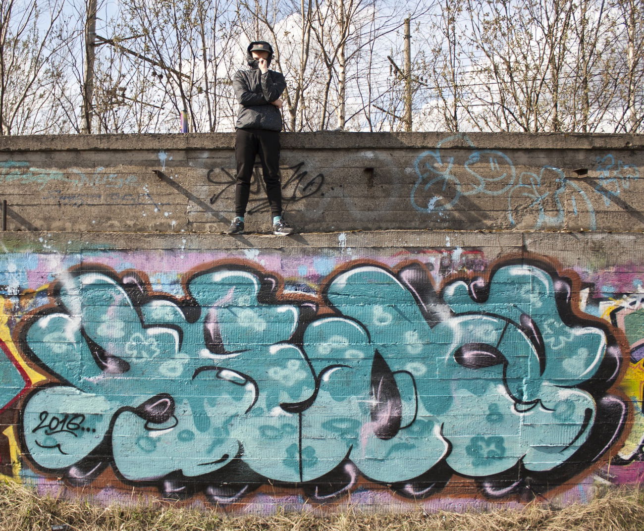 Graffiti Wall - Photo by KEUZ