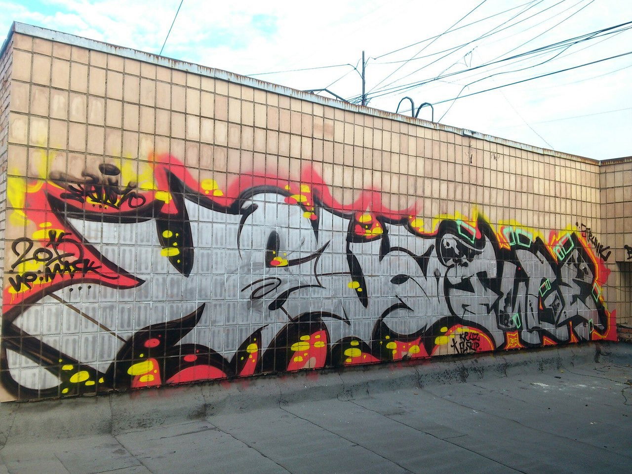 Graffiti Bombing - Photo by KEUZ - russia, chrome, bombing