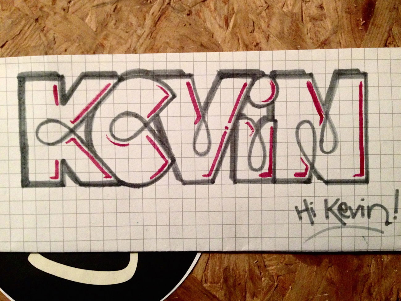 Graffiti Sketch - Photo by KEVINSCHULZBUS - kevin, schulzbus