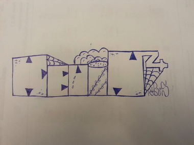 Graffiti Sketch - Photo by KEVINSCHULZBUS - kevin, schulzbus