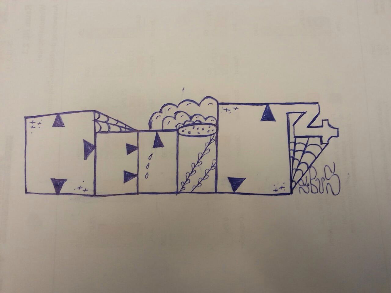 Graffiti Sketch - Photo by KEVINSCHULZBUS - kevin, schulzbus