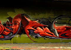 Graffiti Wall - Photo by KIBE - Bochum, Kibe, Bird (2014)