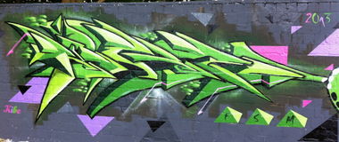 Graffiti Wall in Dortmund - Photo by KIBE - Kibe, FSM, Crew