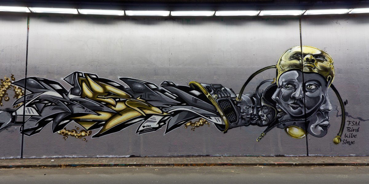 Graffiti Wall - Photo by KIBE