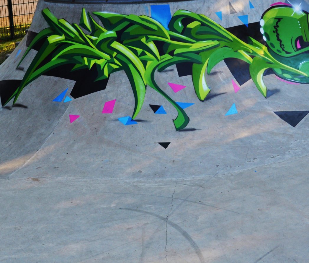 Graffiti Wall - Photo by KIBE - Kibe, Fsm, Skatepark (2013)