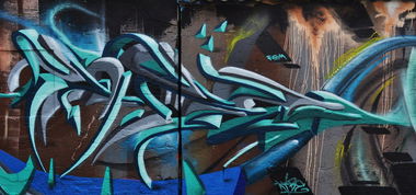 Graffiti Wall - Photo by KIBE - Kibe, Fsm, Dortmund (2013)