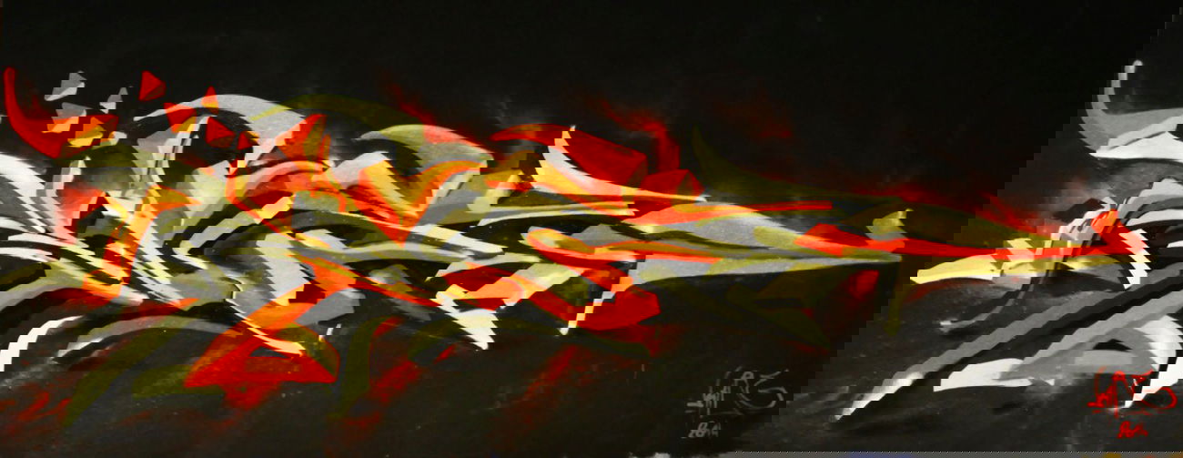 Graffiti Wall - Photo by KIBE - KIBE, Bochum (2014)