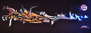 Graffiti Wall - Photo by KIBE - KIBE, Bochum (2014)