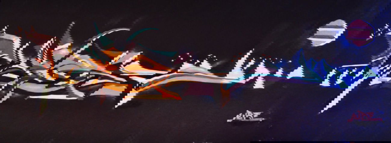 Graffiti Wall - Photo by KIBE - KIBE, Bochum (2014)