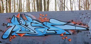 Graffiti Wall - Photo by KIBE - KIBE, Kibe, Dortmund (2014)