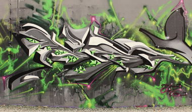 Graffiti Wall - Photo by KIBE - KIBE, Kibe, Bochum (2014)