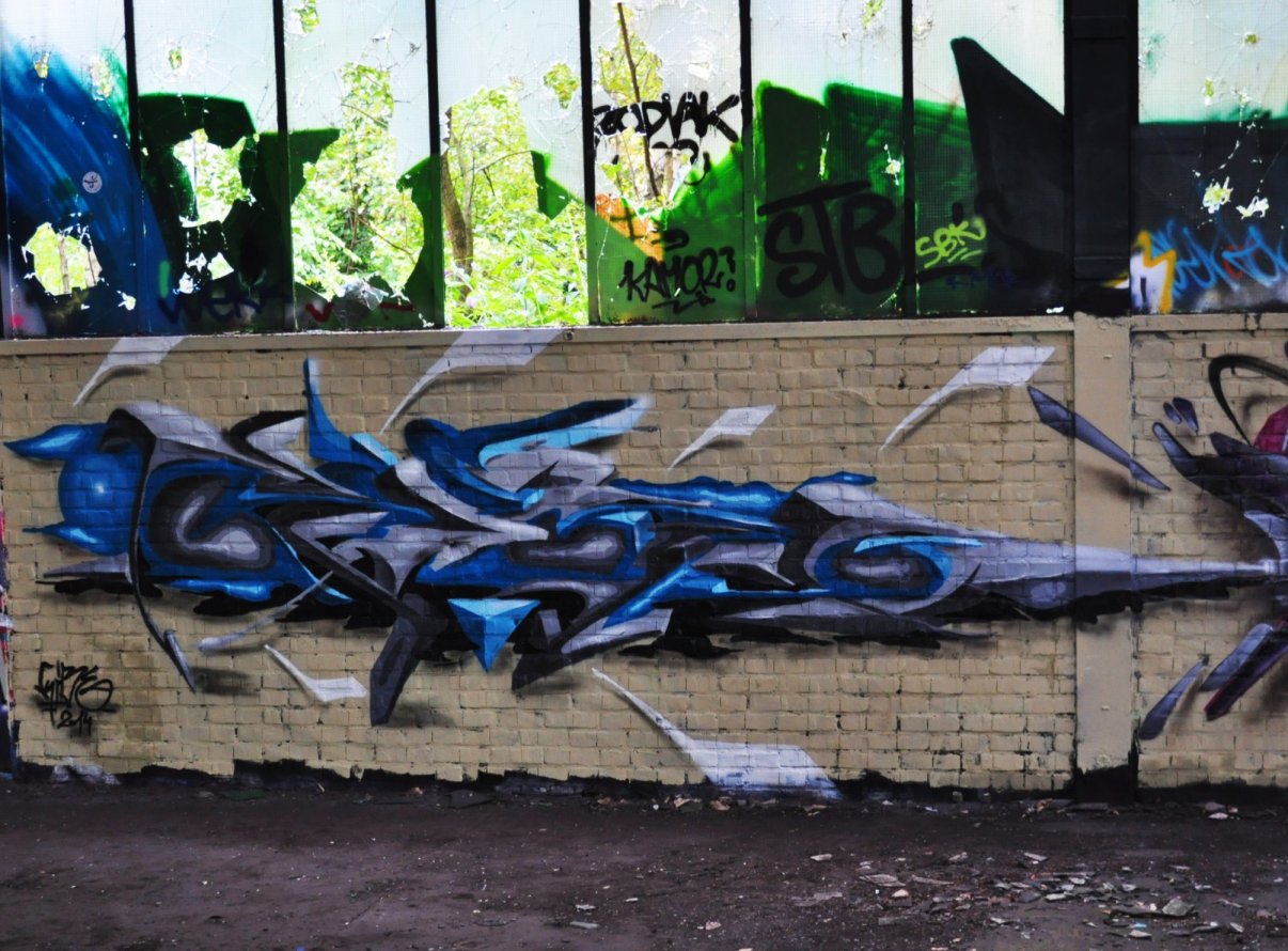 Graffiti Wall - Photo by KIBE