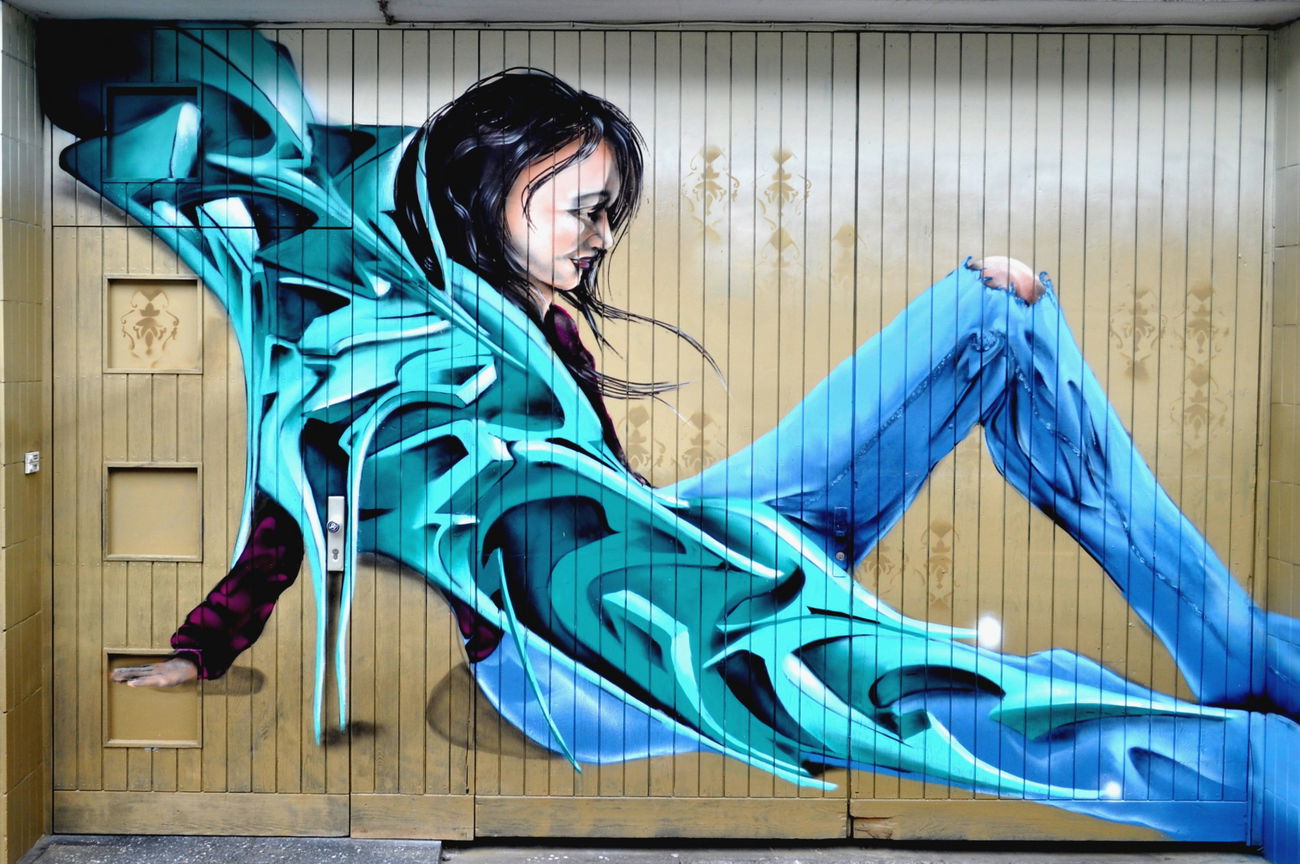 Graffiti Wall - Photo by KIBE (2015)