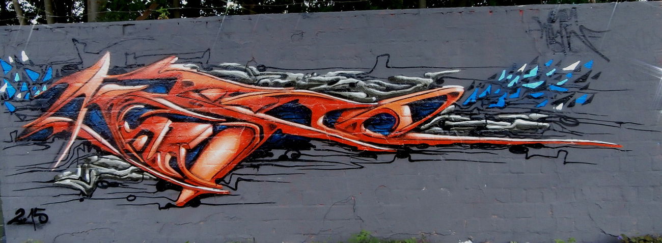 Graffiti Wall - Photo by KIBE - KIBE, Dortmund (2015)