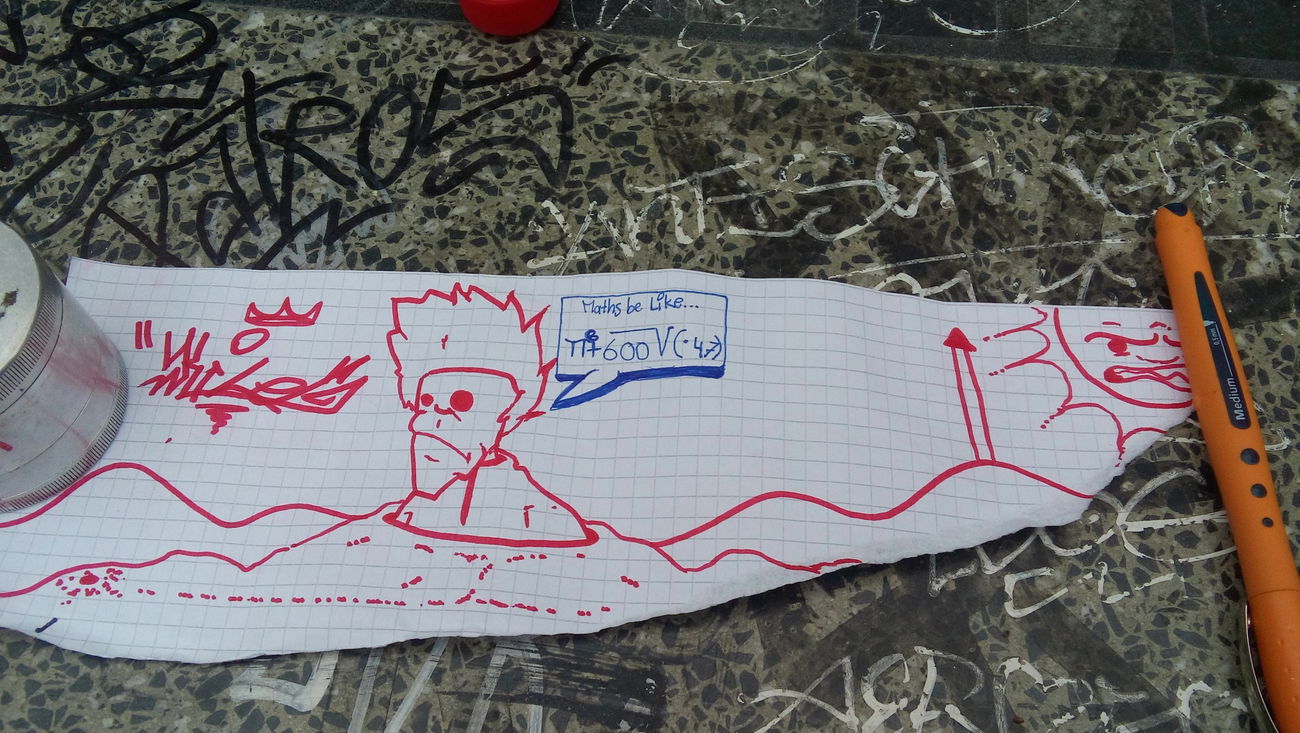 Graffiti Sketch - Photo by KILE (2015)