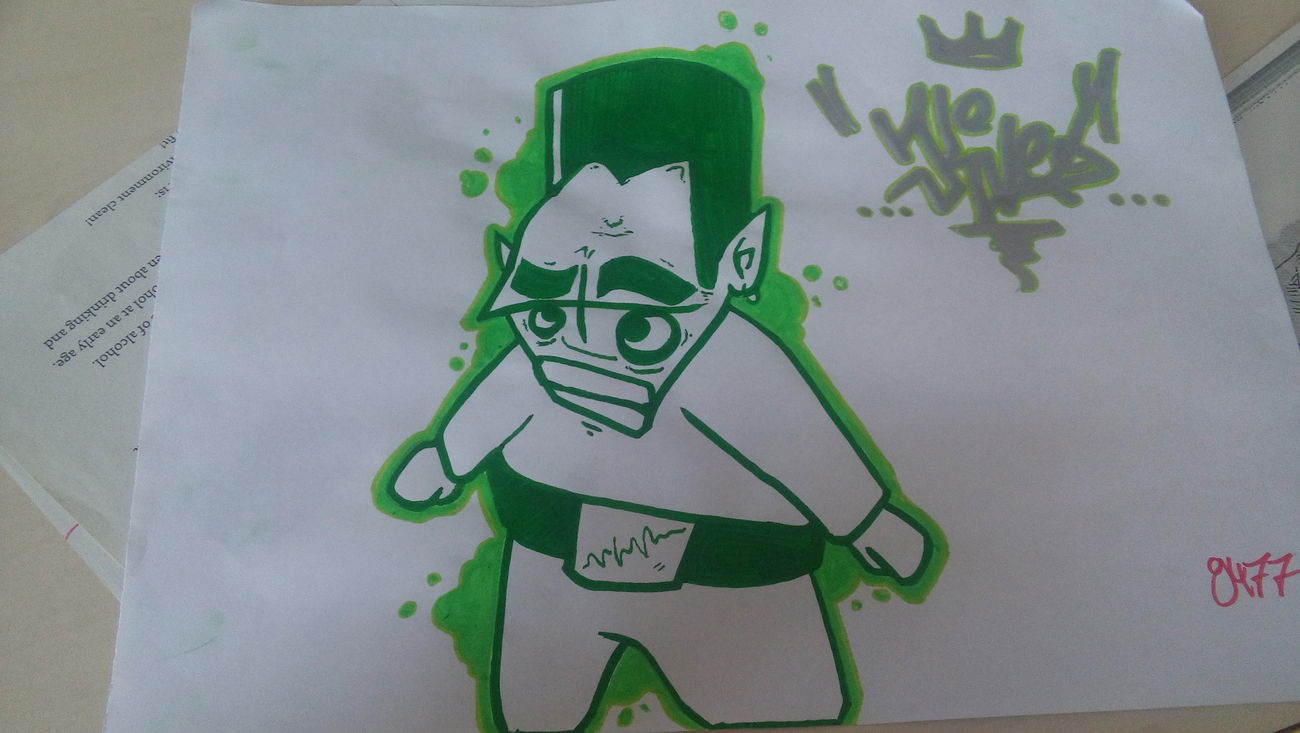 Graffiti Sketch - Photo by KILE (2014)