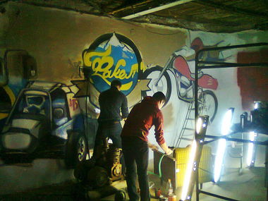 Graffiti Wall in Kazan - Photo by KIPE (2013)