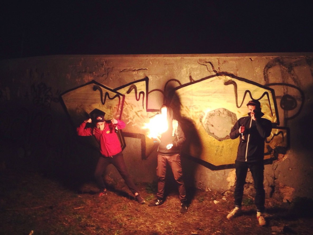 Graffiti Artwork in Kazan - Photo by KIPE - ??????, VSV, KIPE (2014)