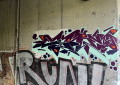 Graffiti Wall in Drehort - Photo by KLFN - ESHAEM (2026)