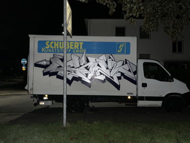 Graffiti Artwork in Drehort - Photo by KLFN - ESHAEM (2026)