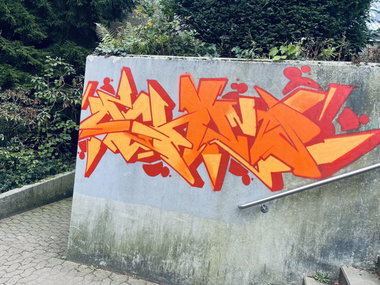 Graffiti Wall in Drehort - Photo by KLFN - SCHILDSKER (2026)