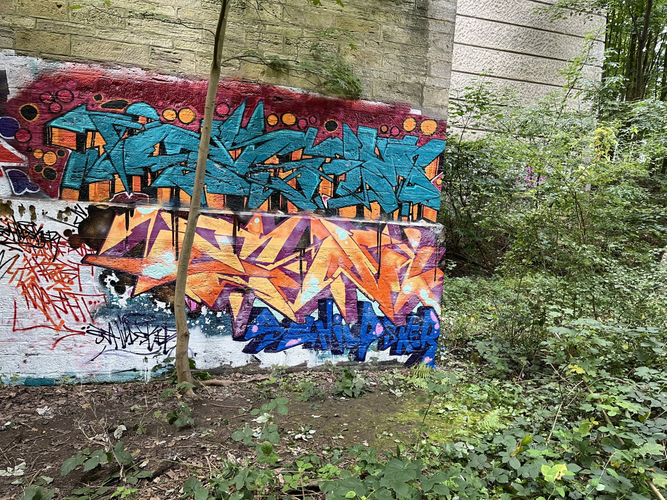Graffiti Wall in Drehort - Photo by KLFN - SCHILDSKER (2026)