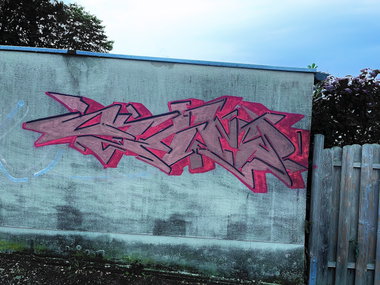 Graffiti Artwork in Drehort - Photo by KLFN - ESHAEM, SHM, April (2026)