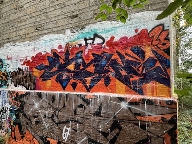 Graffiti Artwork in Drehort - Photo by KLFN - SCHILDSKER, SHM (2026)