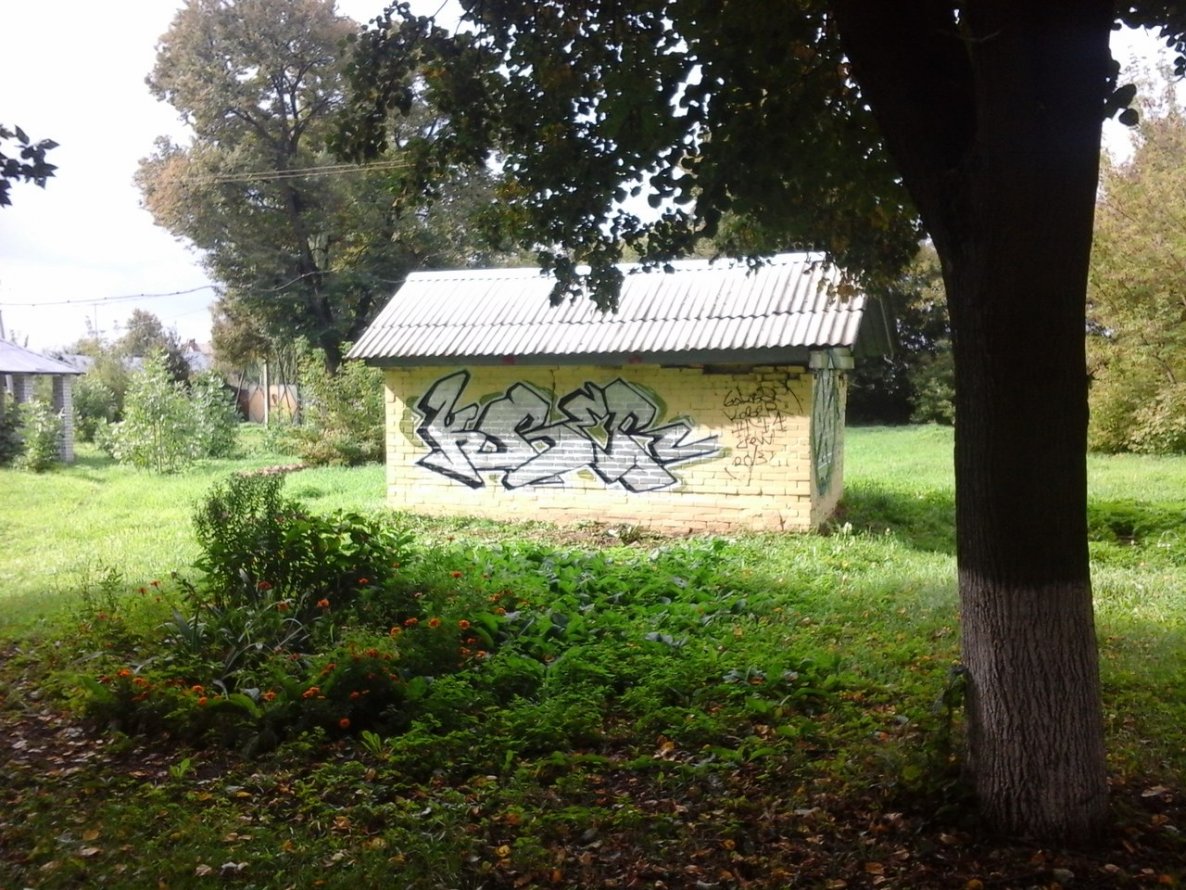 Graffiti Bombing in Elektrougli - Photo by KOBER