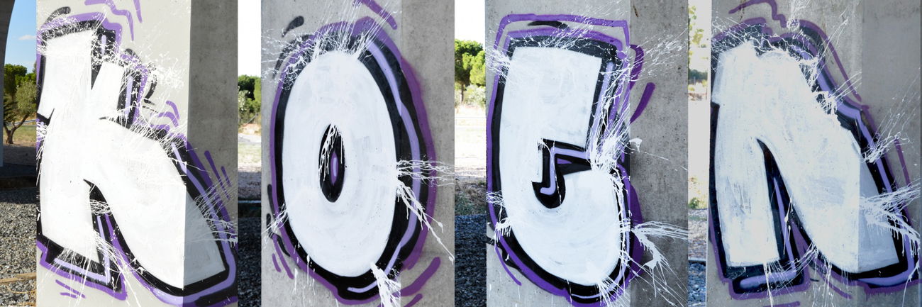 Graffiti Bombing - Photo by KOENS - graffiti, KOENS, KOEN