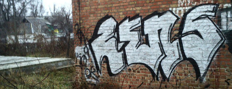 Graffiti Bombing in Fastiv - Photo by KOLENS - LENS (2013)