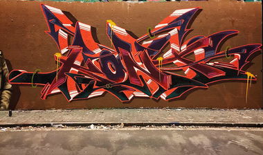 Graffiti Wall - Photo by KONT