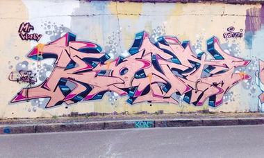 Graffiti Wall - Photo by KONT - kont