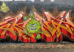 Graffiti Wall - Photo by KONT